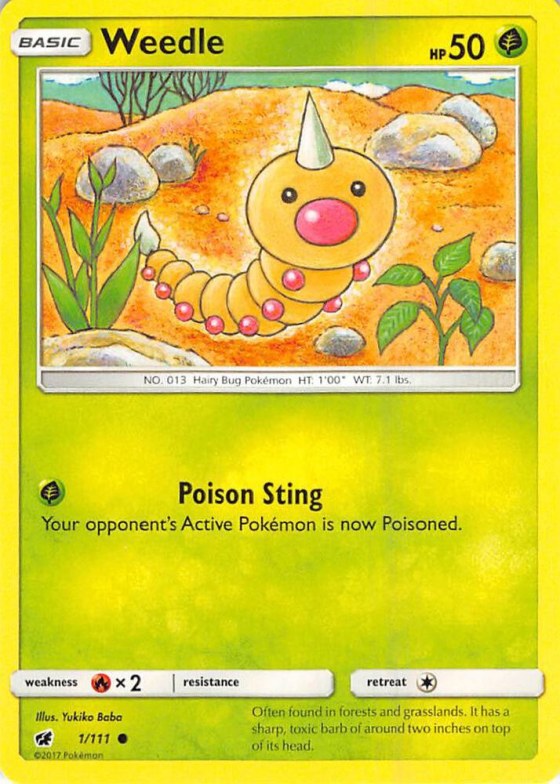 Weedle - Reverse Holo