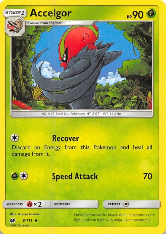 Accelgor - Reverse Holo