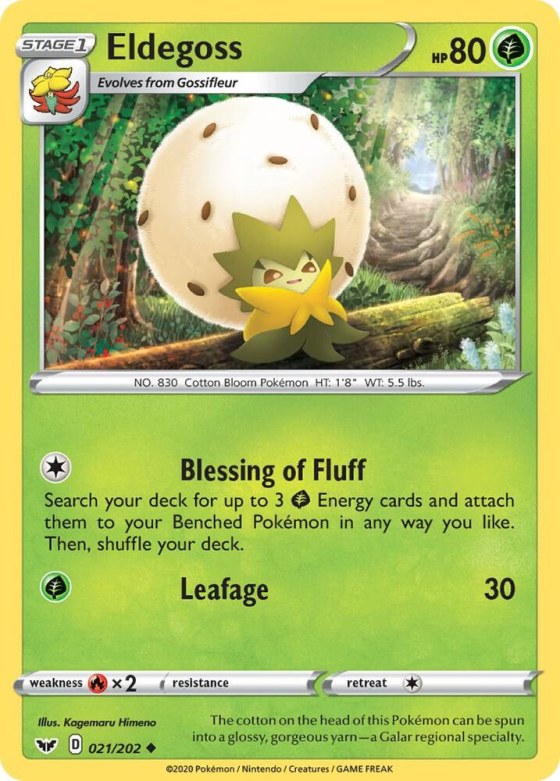 Eldegoss - Reverse Holo