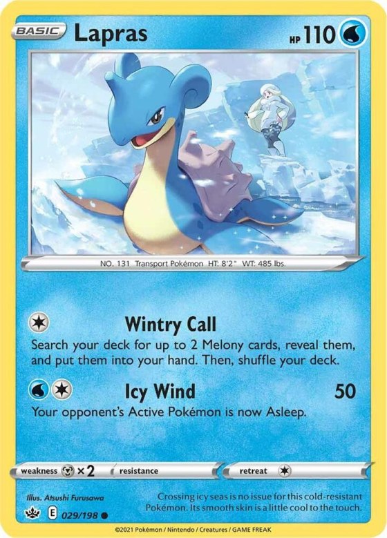 Lapras - Reverse Holo