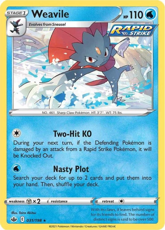 Weavile - Holo