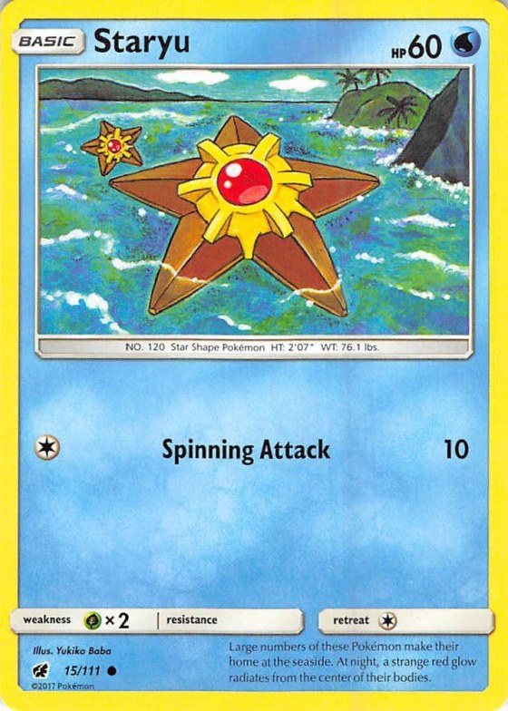 Staryu - Reverse Holo