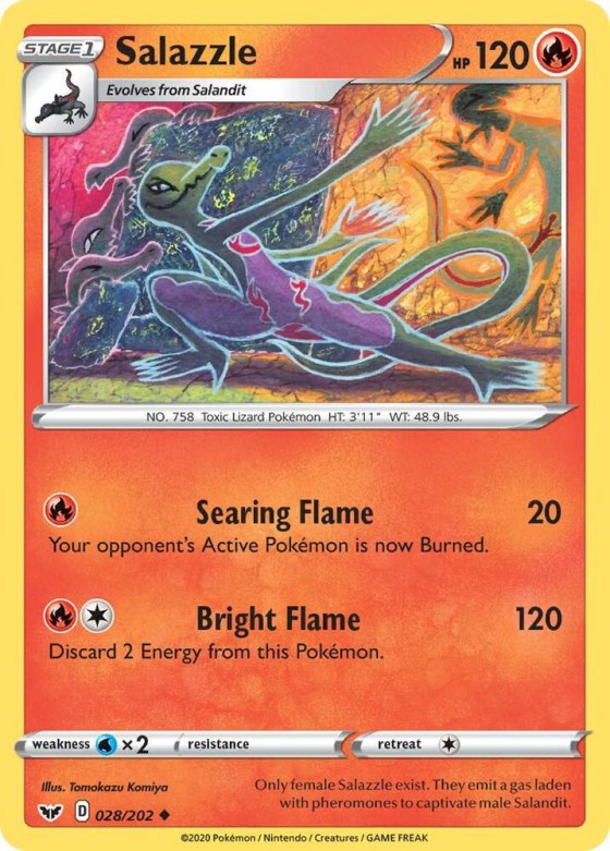 Salazzle - Reverse Holo