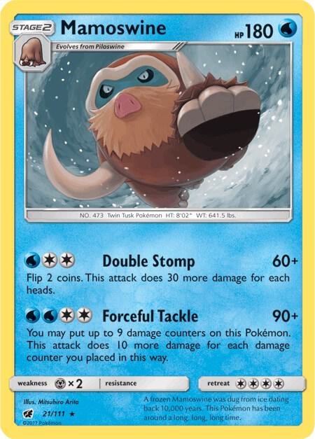 Mamoswine - Reverse Holo