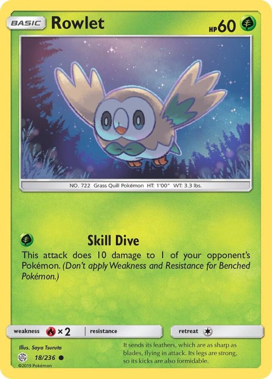 Rowlet - Reverse Holo