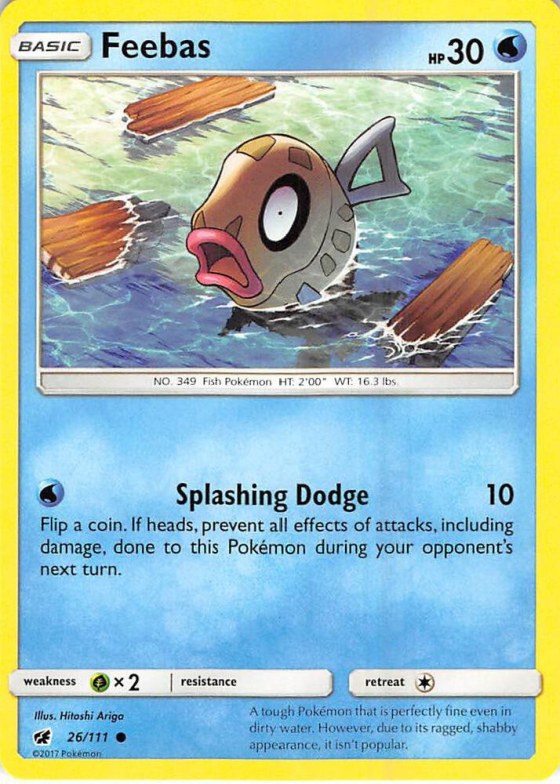 Feebas - Reverse Holo