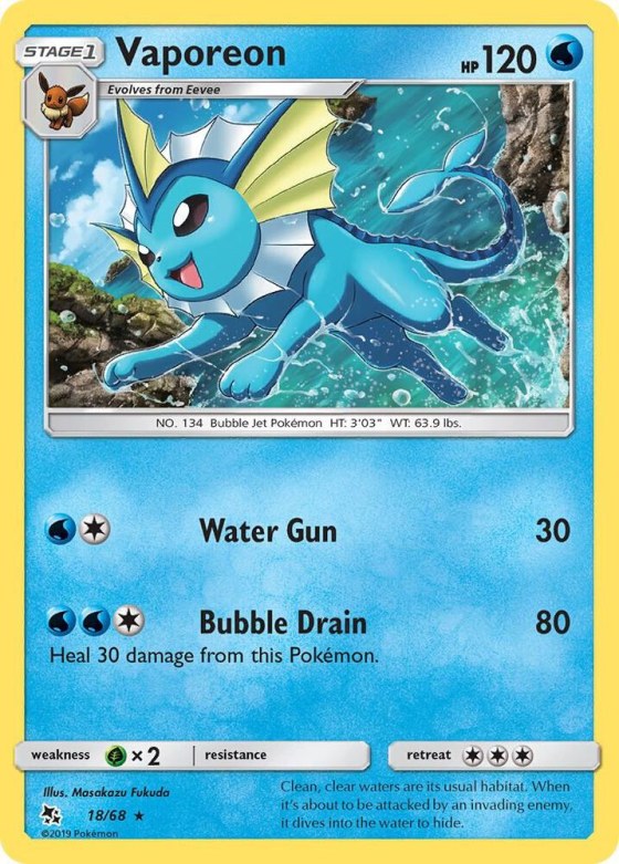 Vaporeon - Holo