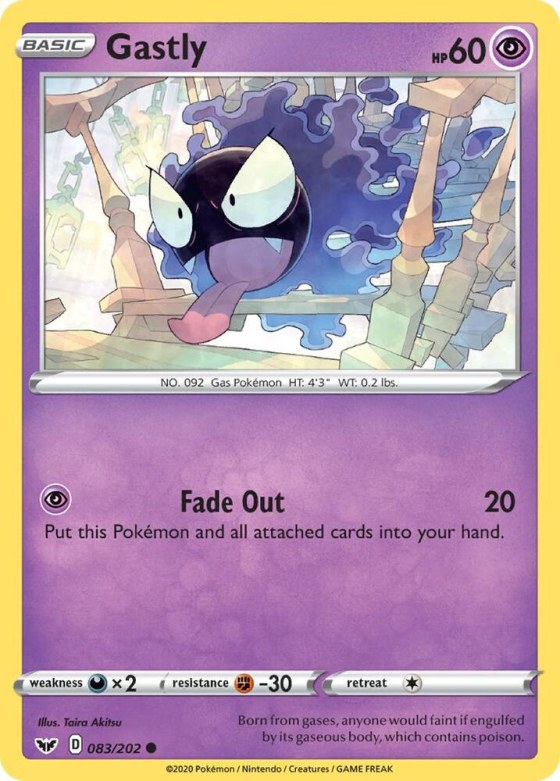 Gastly - Reverse Holo