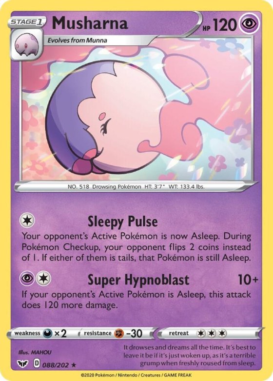 Musharna - Reverse Holo