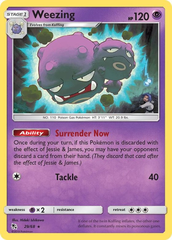 Weezing - Reverse Holo