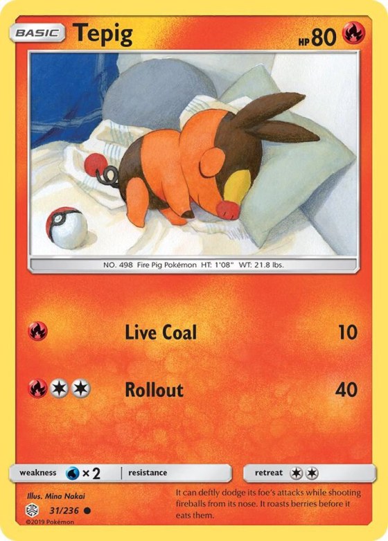 Tepig - Reverse Holo