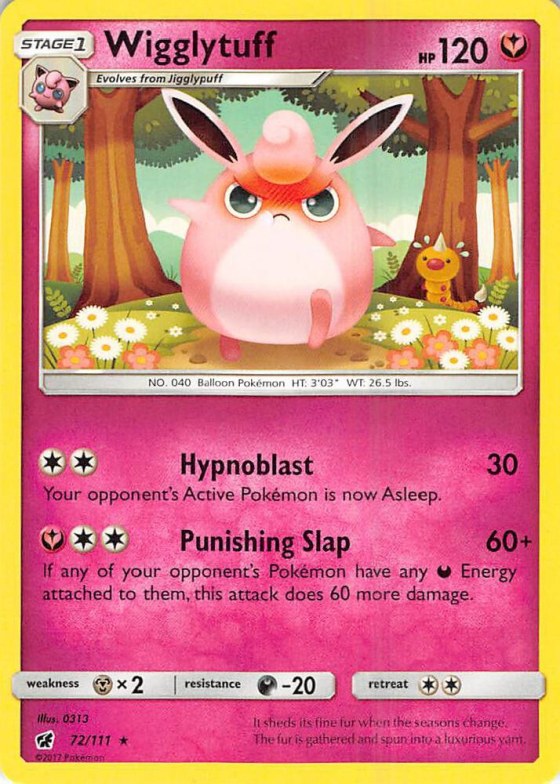 Wigglytuff - Reverse Holo