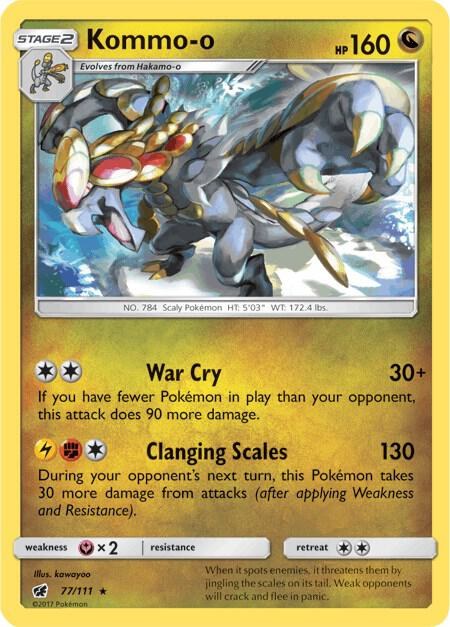 Kommo-o - Reverse Holo