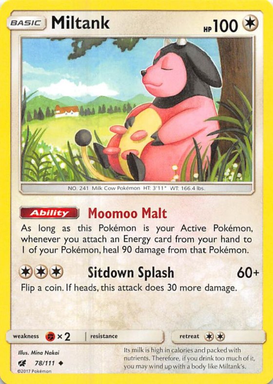 Miltank - Reverse Holo