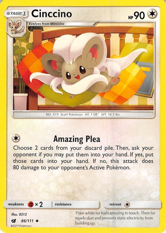 Cinccino - Reverse Holo