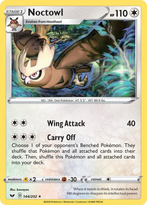 Noctowl - Reverse Holo