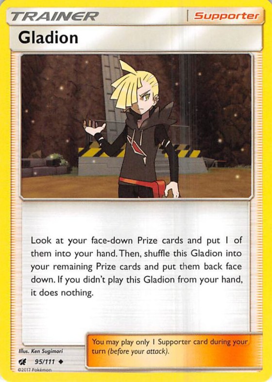 Gladion - Reverse Holo