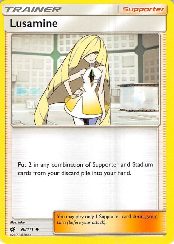 Lusamine - Reverse Holo