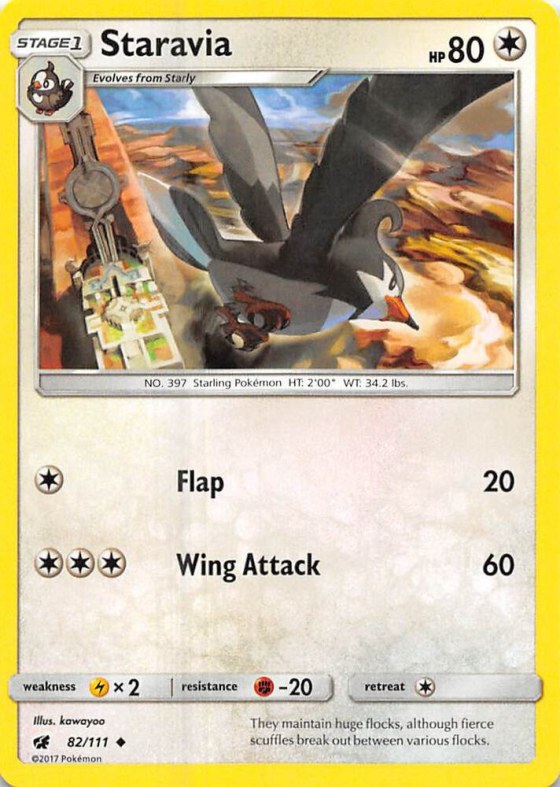 Staravia - Reverse Holo