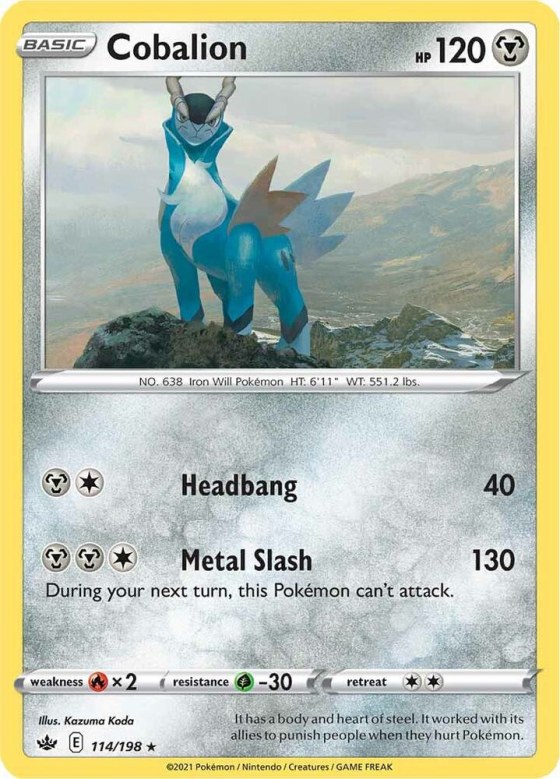 Cobalion - Holo