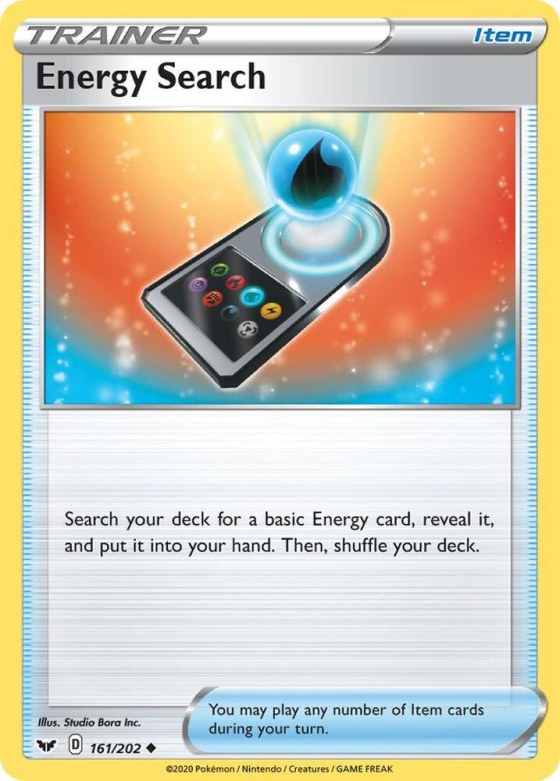 Energy Search - Reverse Holo