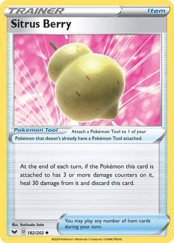 Sitrus Berry - Reverse Holo