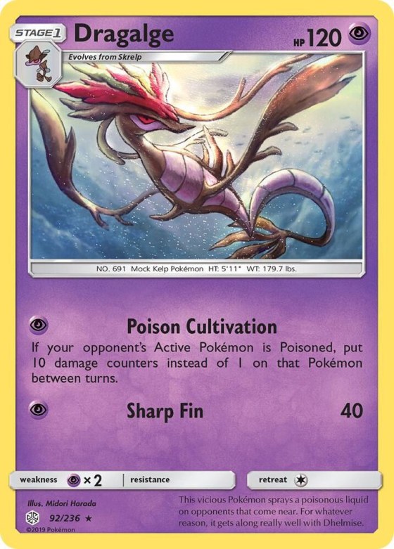 Dragalge - Reverse Holo