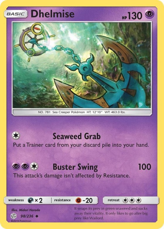 Dhelmise - Reverse Holo