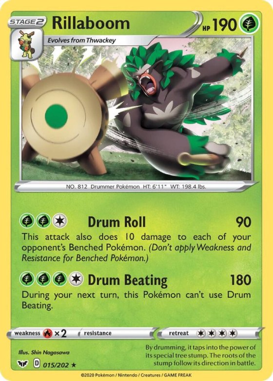 Rillaboom (015) - Reverse Holo