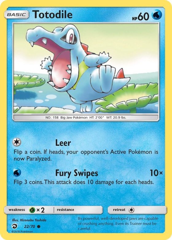 Totodile - Reverse Holo