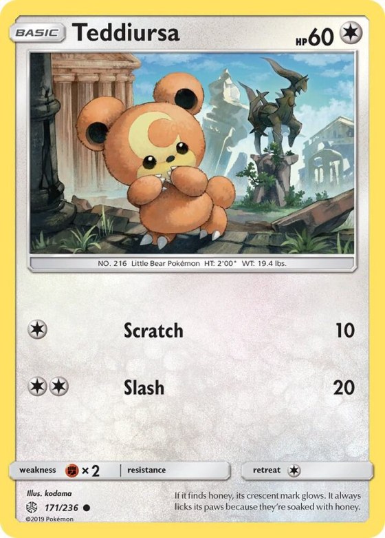 Teddiursa - Reverse Holo