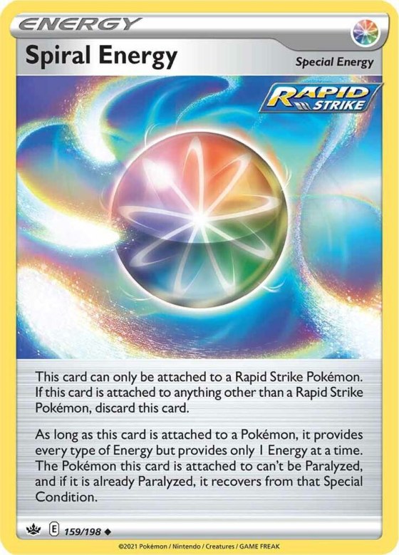 Spiral Energy - Reverse Holo