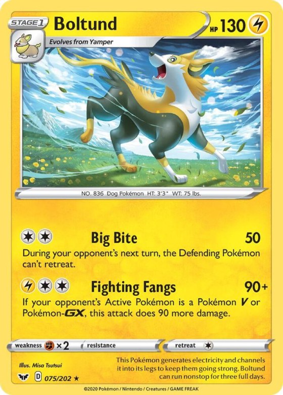 Boltund (075) - Reverse Holo