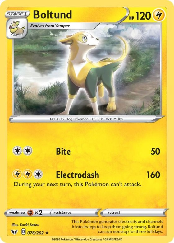 Boltund (076) - Holo