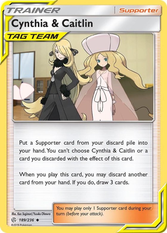 Cynthia & Caitlin - Reverse Holo