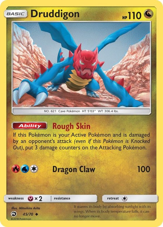 Druddigon - Reverse Holo