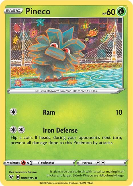 Pineco - Reverse Holo