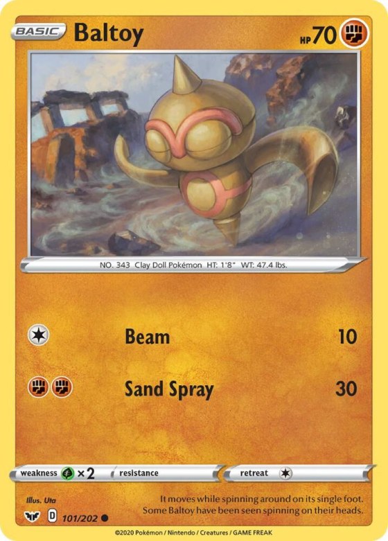 Baltoy (101) - Reverse Holo