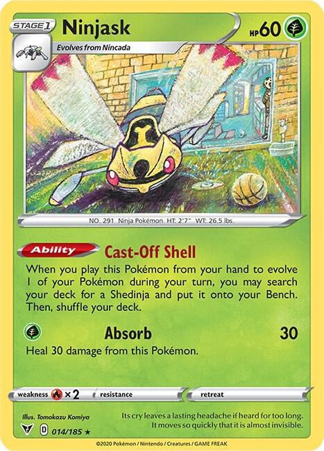 Ninjask - Reverse Holo