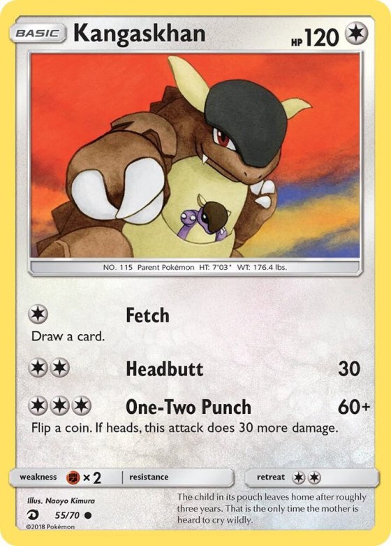 Kangaskhan - Reverse Holo