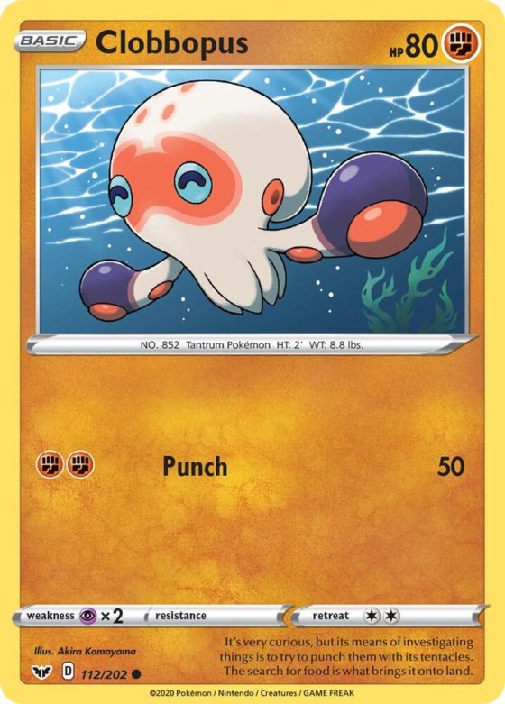 Clobbopus (112) - Reverse Holo
