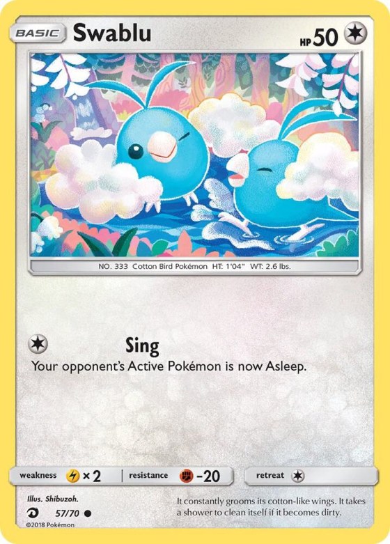 Swablu (57) - Reverse Holo