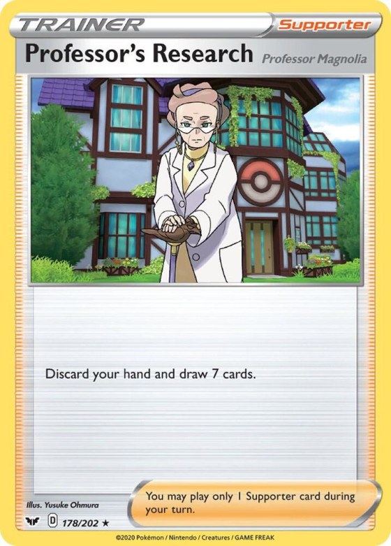 Professor's Research [Professor Magnolia] - Reverse Holo