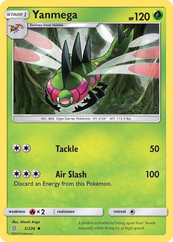 Yanmega - Reverse Holo