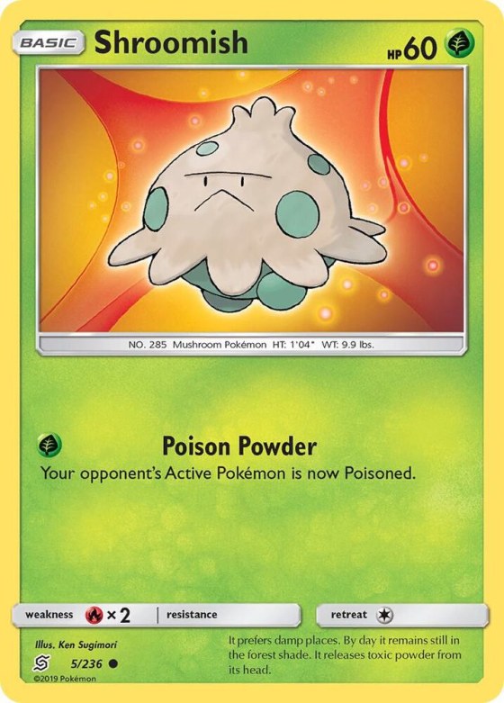 Shroomish - Reverse Holo