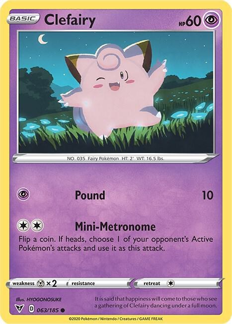 Clefairy - Reverse Holo