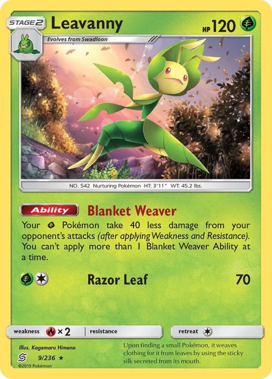 Leavanny - Reverse Holo