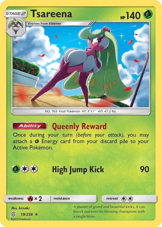 Tsareena - Reverse Holo
