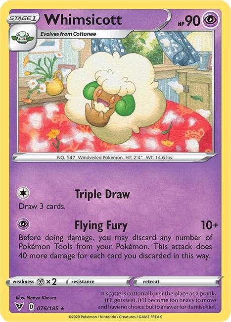 Whimsicott - Reverse Holo