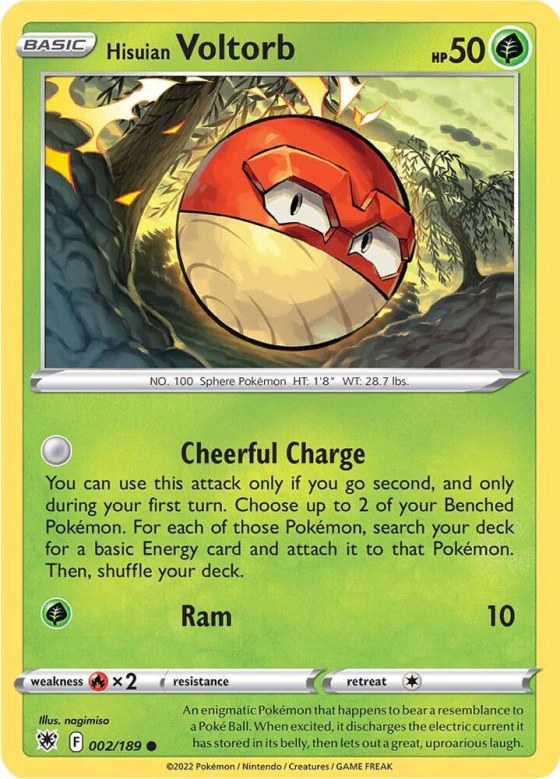 Hisuian Voltorb - Reverse Holo